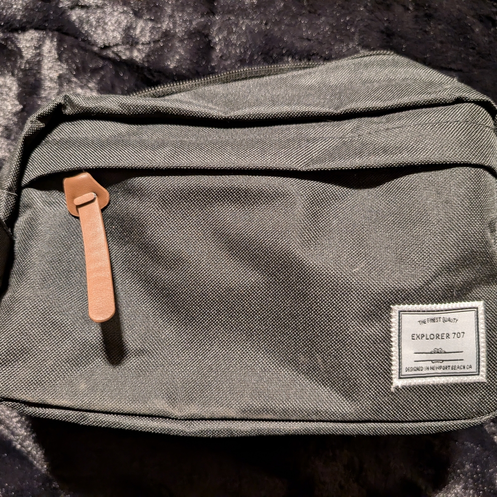 Black Cosmetics Bag